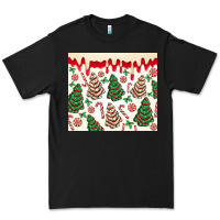 Black christmas tree cakes Premium Tee - MaliasSmallBusiness