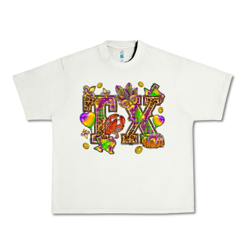 Texas Mardi Gras Urban Heavy Tee by NancyCooperArtShop | Teevron