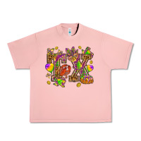 Salmon Texas Mardi Gras Urban Heavy Tee - NancyCooperArtShop