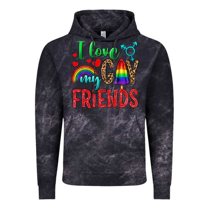 I Love My Gay Friends Vintage Hoodie by NancyCooperArtShop | Teevron