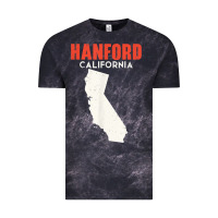 Cloud Black hanford california usa state america travel californian Vintage Tee - longCreatives