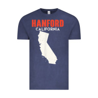 Vintage Denim hanford california usa state america travel californian Vintage Tee - longCreatives
