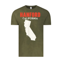 Vintage Olive hanford california usa state america travel californian Vintage Tee - longCreatives