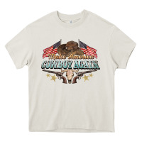 Make America Cowboy Again Heavy Core Tee | Teevron