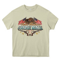 Mossy make america cowboy again Heavy Core Tee - NancyCooperArtShop