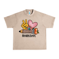 French Oak peace love headstent Urban Heavy Tee - JahusDesignShop