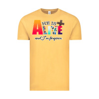 Vintage Mustard He is Alive Vintage Tee - Bettercallsaul