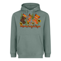 Sage western Christmas Heavyweight Hoodie - CowhideDigitalArt