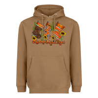 Toasted Coconut western Christmas Heavyweight Hoodie - CowhideDigitalArt