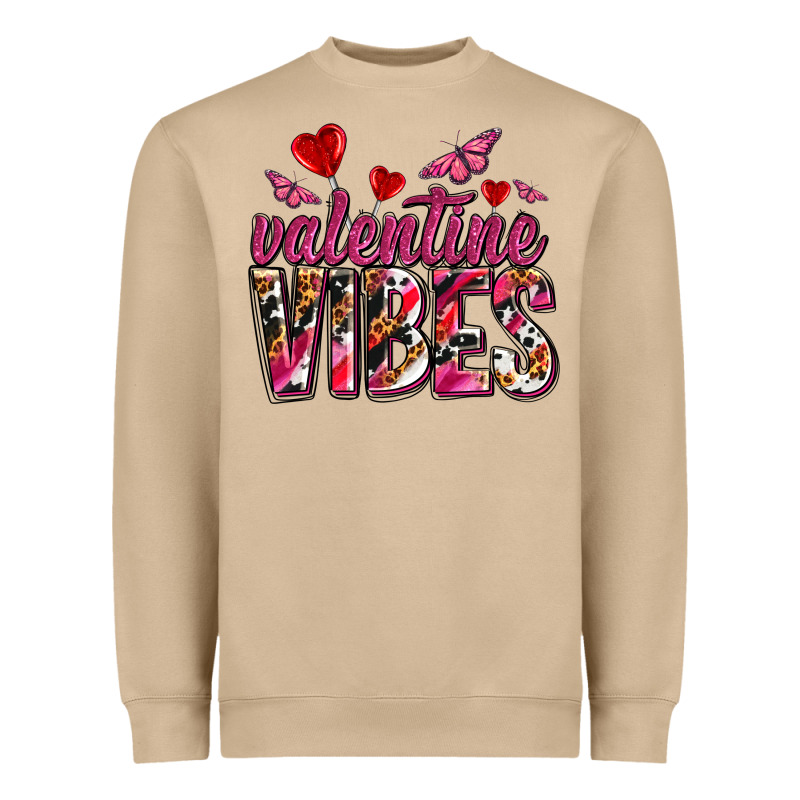 Valentine Vibes Olivia Heavyweight Sweatshirt by OliviaCreatesArt | Teevron