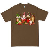 Cacao Christmas gnomes coffee cups Premium Tee - MaliasSmallBusiness
