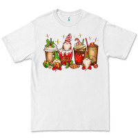White Christmas gnomes coffee cups Premium Tee - MaliasSmallBusiness