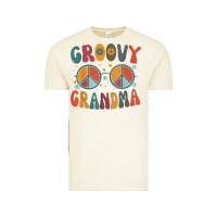 Vintage Arctic groovy grandma retro 70s peace sign design grandmother Vintage Tee - longCreatives