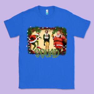 Christmas Friends Squad Classic Tee Designed By Bettercallsaul