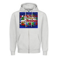Dove Grey my favorite color is Christmas lights Zipper Hoodie - BundleAndBundleShop