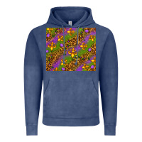 Vintage Denim Mardi Gras Vintage Hoodie - NancyCooperArtShop