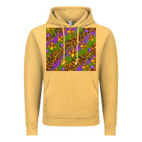 Vintage Mustard Mardi Gras Vintage Hoodie - NancyCooperArtShop