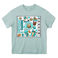 Arona cafecito y chisme Heavy Core Tee - MaliasSmallBusiness