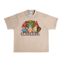 French Oak Baseball gnomes Urban Heavy Tee - NancyCooperArtShop