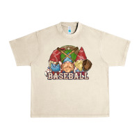Sandshell Baseball gnomes Urban Heavy Tee - NancyCooperArtShop