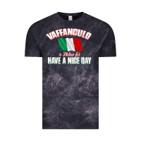 Cloud Black Vaffanculo Have A Nice Day  Funny Italian Vintage Tee - longCreatives