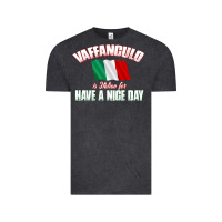 Vintage Black Vaffanculo Have A Nice Day  Funny Italian Vintage Tee - longCreatives