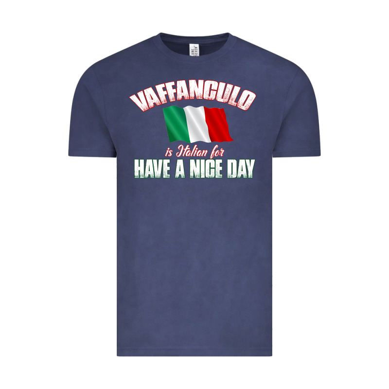 Vaffanculo Have A Nice Day  Funny Italian Vintage Tee by longCreatives | Teevron