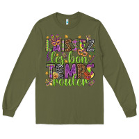 Army Green Loissez les bon temps rouler Long Sleeve Tee - HowdyJamesFarm