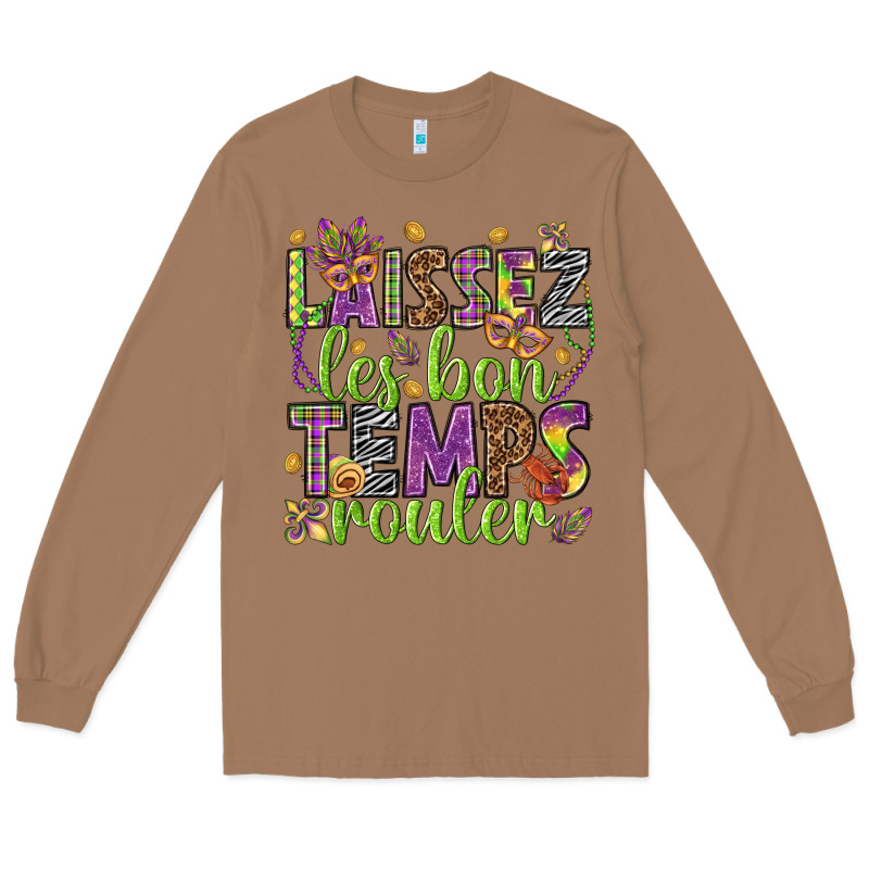 Loissez Les Bon Temps Rouler Long Sleeve Tee by HowdyJamesFarm | Teevron