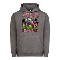 Pigment Tornado just a girl who loves tractors Urban Hoodie - BarkalooDesign