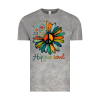 Cloud Rock daisy peace sign hippie soul tshirt flower lovers gifts Vintage Tee - longCreatives
