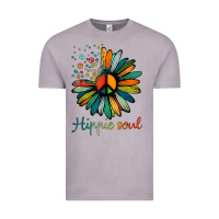 Vintage Zinc daisy peace sign hippie soul tshirt flower lovers gifts Vintage Tee - longCreatives