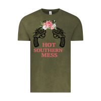 Vintage Olive Hot Southern Mess Vintage Tee - Bettercallsaul