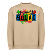 Mushroom autism support squad Heavyweight Sweatshirt - OliviaCreatesArt