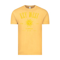 Key West Florida Vintage Distressed Style Design Souvenir Vintage Tee | Teevron