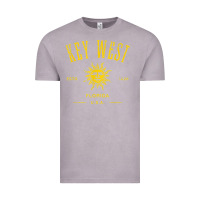 Vintage Zinc key west florida vintage distressed style design souvenir Vintage Tee - longCreatives