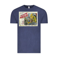Vintage Denim The Time Machine, Time Travel, Retro Movie Poster, Cult Classic, Futur Vintage Tee - longCreatives
