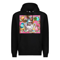 Black Easter Bunny And Egg With Leopard Pattern Tumbler Premium Hoodie - BundleAndBundleShop