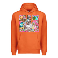 Carrot Easter Bunny And Egg With Leopard Pattern Tumbler Premium Hoodie - BundleAndBundleShop