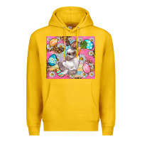 Lemon Easter Bunny And Egg With Leopard Pattern Tumbler Premium Hoodie - BundleAndBundleShop