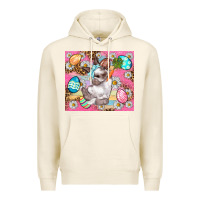 Tofu Easter Bunny And Egg With Leopard Pattern Tumbler Premium Hoodie - BundleAndBundleShop