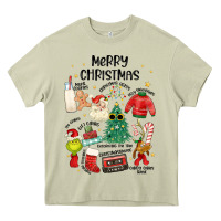 Mossy merry christmas Heavy Core Tee - MaliasSmallBusiness