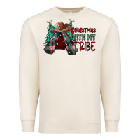 Sandshell Christmas with tribe Premium Sweatshirt - CowhideDigitalArt