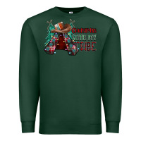 Sports Green Christmas with tribe Premium Sweatshirt - CowhideDigitalArt