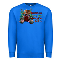 True Royal Christmas with tribe Premium Sweatshirt - CowhideDigitalArt