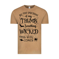 Vintage Camel something wicked this way comes witchcraft halloween 2021 t shirt Vintage Tee - longCreatives