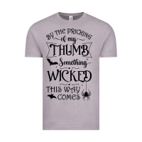 Vintage Zinc something wicked this way comes witchcraft halloween 2021 t shirt Vintage Tee - longCreatives