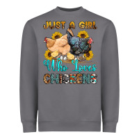 Storm just a girl who loves chickens Heavyweight Sweatshirt - OliviaCreatesArt