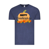 Vintage Denim Happy Thanksgiving Vintage Tee - Bettercallsaul