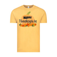 Vintage Mustard Happy Thanksgiving Vintage Tee - Bettercallsaul